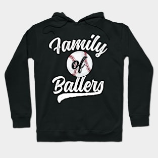 Matching Family Baseball Shirt Softball Family Of Ballers Hoodie